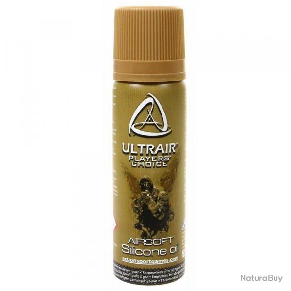 Huile silicone en spray lubrifiant pour rplique Airsoft et Pistolet  bille