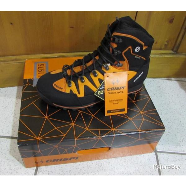 Chaussure de chasse Crispi Ascent PLU orange, taille 45