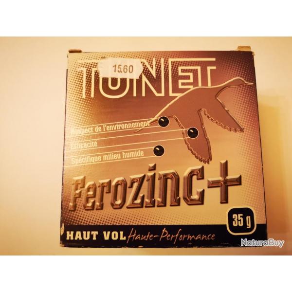 Cartouches TUNET FEROZINC+ Haut Vol Haute Performance DESTOCKAGE!!!