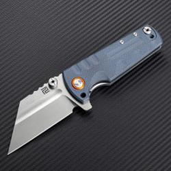 Couteau Artisan Proponent Gray Lame Acier D2 Manche G10 Linerlock Clip ATZ1820PGYF