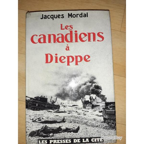 Trs beau livre  lire les canadiens  Dieppe livre exceptionnel original rare a trouver trs beau