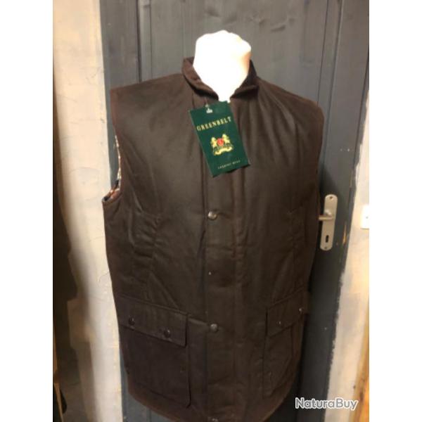 HANGAR33 GILET HUIL GREENBELT MARQUE ANGLAISE TAILLE M