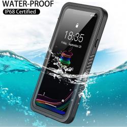 RedPepper Coque Etanche Anti Choc pour iPhone, Couleur: Noir, Smartphone: iPhone 11 Pro Max