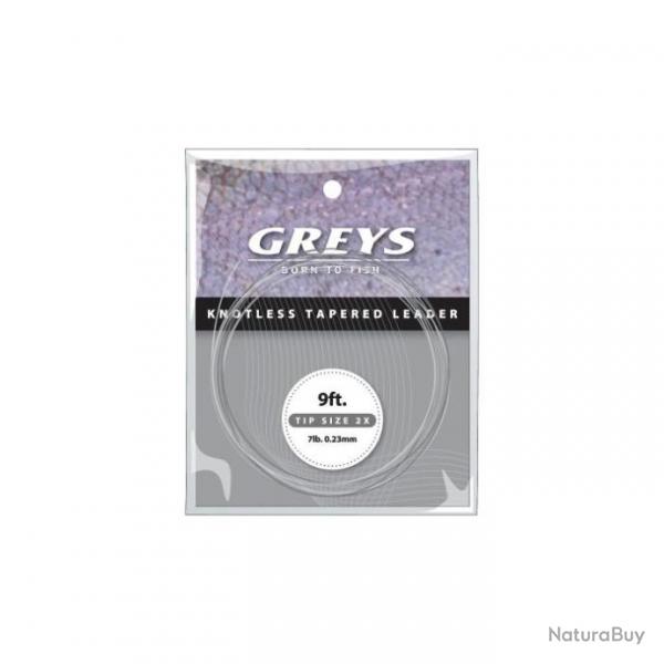 Bas de Ligne Greys Greylon Knotless - 13/100 - 1,3 kg