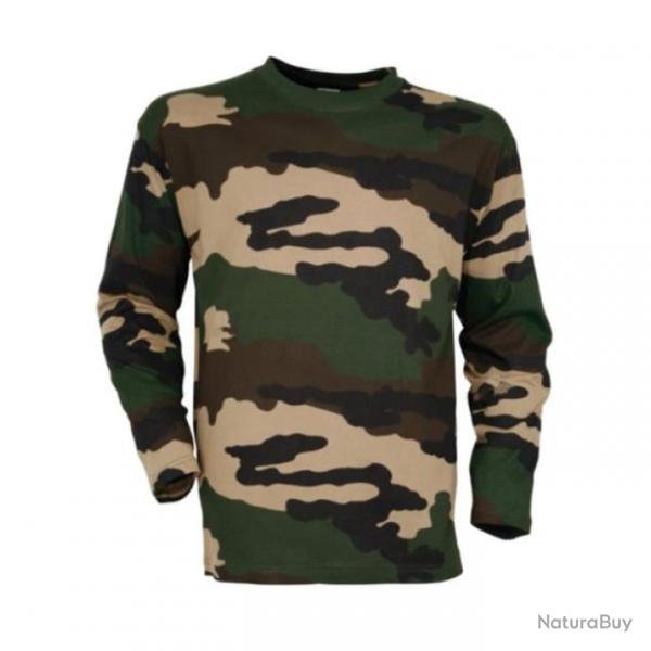 T shirt manches longues Camo Percussion