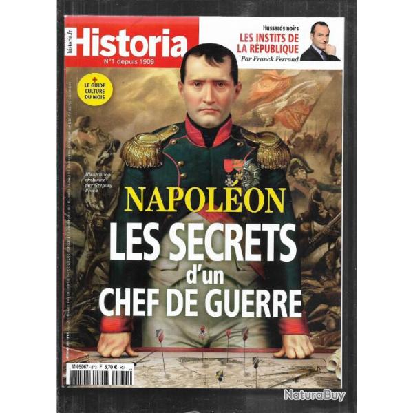 historia n873 napolon les secrets d'un chef de guerre , septembre 2019