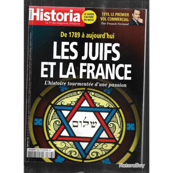 historia n866 de 1789  aujourd'hui les juifs et la france   , fvrier 2019