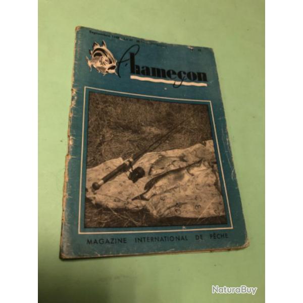 1 livre revue l'hameon n 24 .1948 . pche