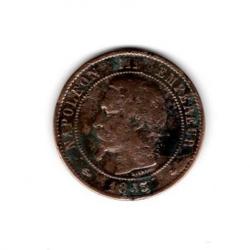 Pièce de Monnaie  France  10 centimes NAPOLEON III 1855 STRASBOURG