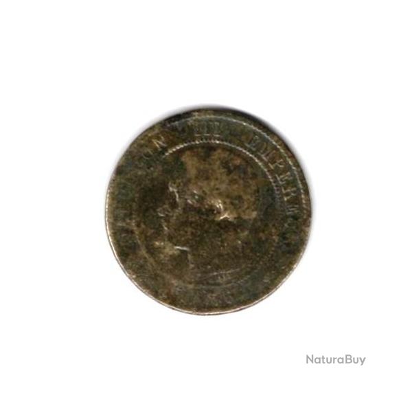 Pice de Monnaie  France  10 centimes NAPOLEON III 1856 PARIS