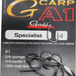 Hameçon carpe a1 G-carp Specialist Gamakatsu 4