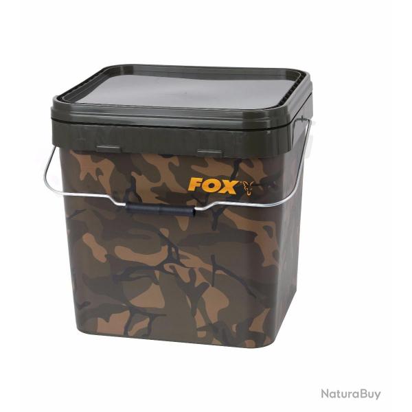 Camo Square Bucket 17l Fox