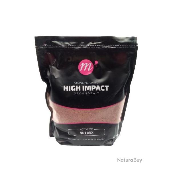 High Impact Groundbait 2kg Nut Mix Mainline