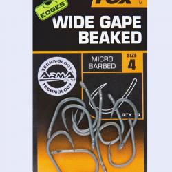Hameçon carpe Edges Armapoint Wide Gape Beaked Fox 4