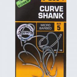 Hameçon carpe Edges Armapoint curve Shank Fox 6