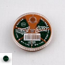Boite 6 cases Super doux peint en vert (n°3/0 à 3) Lemer