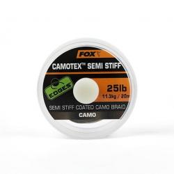 Tresse Camotex semi-stiff Camo Fox 20m 25