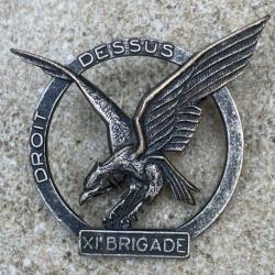 XI° Brigade Mécanisée, DROIT DESSUS, épingle à boléro