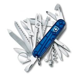 Couteau suisse SwissChamp, Couleur bleu translucide [Victorinox]