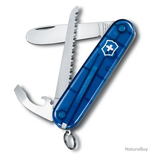 Couteau suisse My First Victorinox, Couleur bleu translucide [Victorinox]