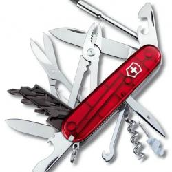 Couteau suisse Cyber Tool M, Couleur rouge translucide [Victorinox]