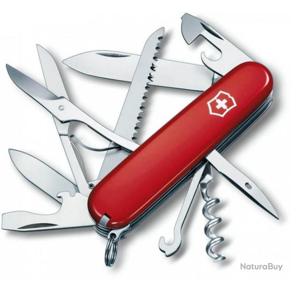 Couteau suisse Huntsman (couteau de MacGyver), Couleur rouge [Victorinox]