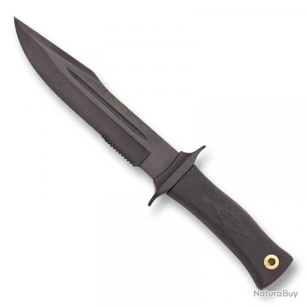 Poignard "Mirage" 18 cm, Lame acier inox noir [Muela]