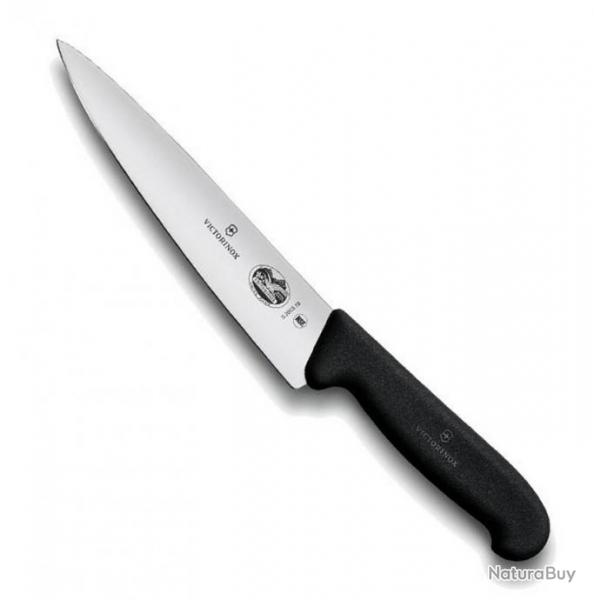Couteau minceur/cuisine, Long. lame 19 cm [Victorinox]