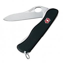 Couteau suisse Sentinel One Hand clip ceinture, Lame pleine [Victorinox]