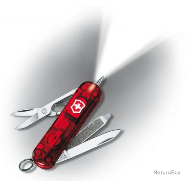 Couteau suisse Signature Lite, Couleur rouge translucide [Victorinox]