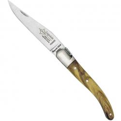 Couteau Laguiole 8 cm, Manche olivier [Arbalète G. David]