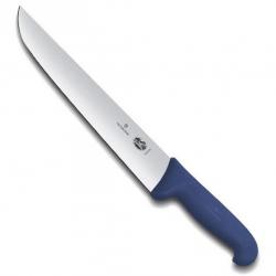 Couteau boucher "Fibrox bleu", Long. lame 31 cm [Victorinox]