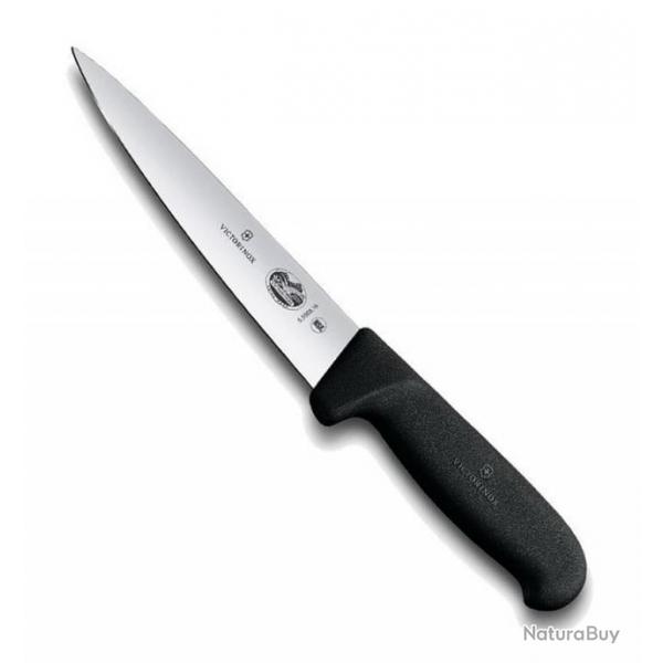 Couteau  dsosser/saigner "Fibrox", Long. lame 12 cm [Victorinox]