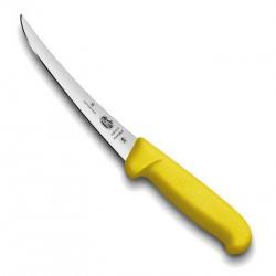 Couteau à désosser "Fibrox jaune" flexible, Long. lame 12 cm [Victorinox]
