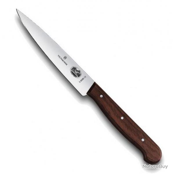 Couteau minceur/cuisine"Palissandre", Long. lame 12 cm [Victorinox]