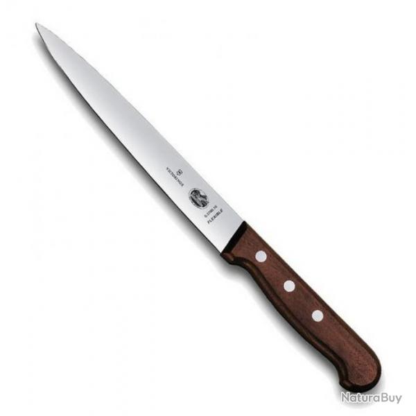 Couteau dnerver/filet de sole "Palissandre", Long. lame 16 cm [Victorinox]