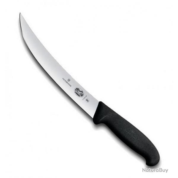 Couteau abattre/boucher "Fibrox", Long. lame 20 cm [Victorinox]