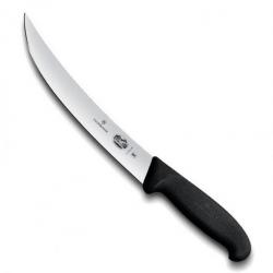 Couteau abattre/boucher "Fibrox", Long. lame 25 cm [Victorinox]