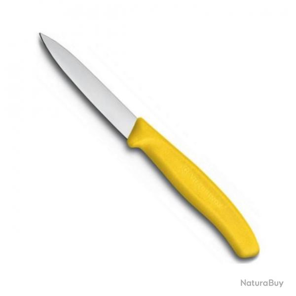 Couteau office 8 cm "Flashy", Couleur jaune [Victorinox]