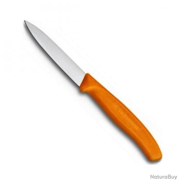 Couteau office 8 cm "Flashy", Couleur orange [Victorinox]