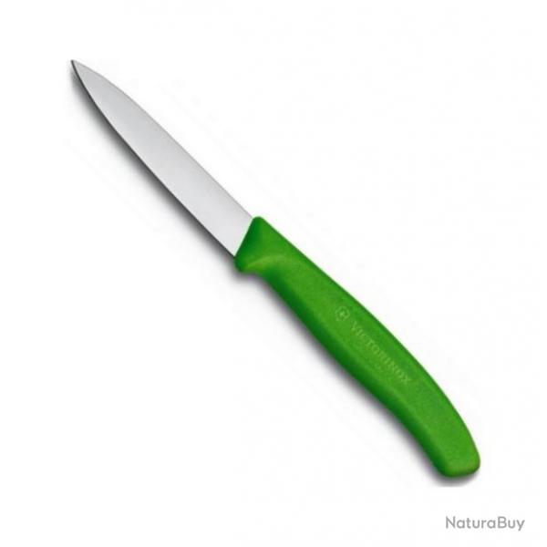 Couteau office 10 cm "Flashy", Couleur vert [Victorinox]