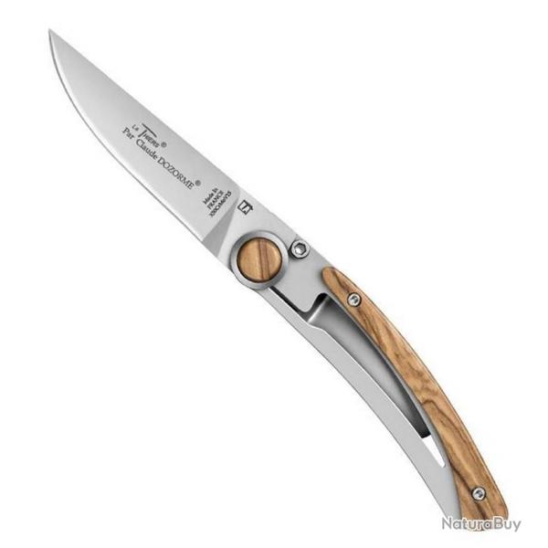 Couteau "Le Thiers" inox 10,5 cm, Manche olivier [Claude Dozorme]