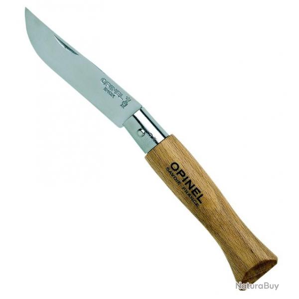 Couteau Opinel, Lame acier au carbone, Opinel n 5 (manche 8 cm) [Opinel]