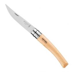 Couteau Opinel effilé hêtre, Long. lame 8 cm [Opinel]