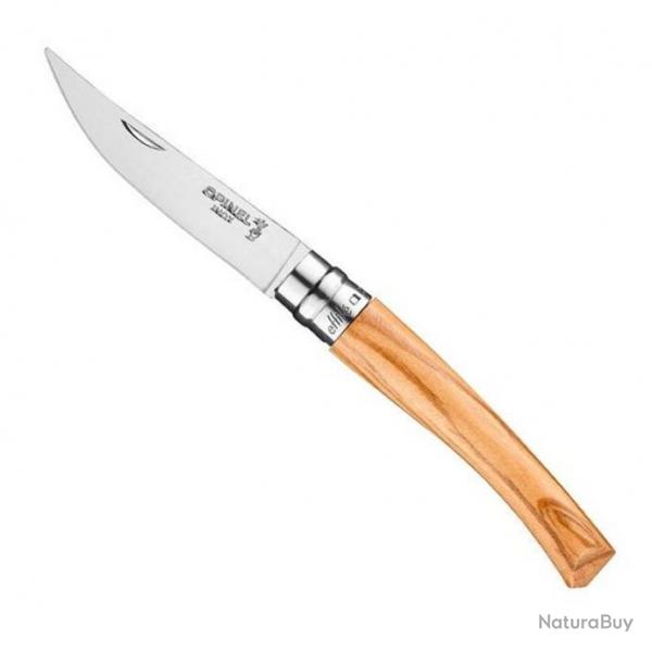 Couteau Opinel effil olivier, Long. lame 8 cm [Opinel]