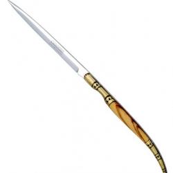 Couteau stylet olivier, Longueur manche 7 cm [Cudeman]
