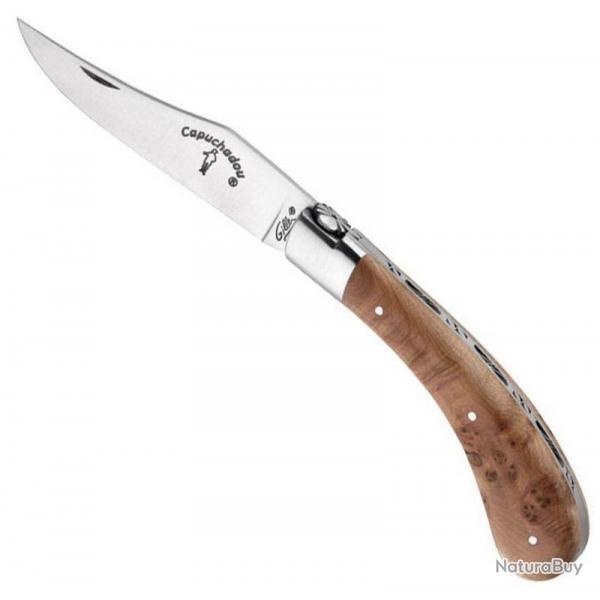 Couteau "Le Capuchadou" Genvrier , Longueur manche 10 cm [Gilles - Fontenille Pataud]