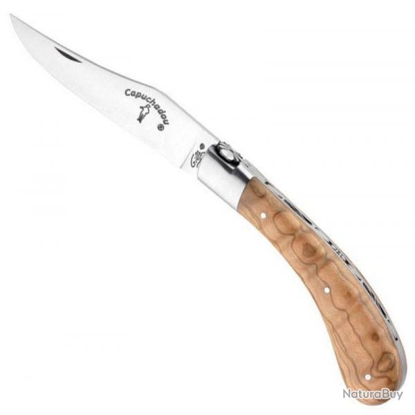 Couteau "Le Capuchadou" Olivier, Longueur manche 12 cm [Gilles - Fontenille Pataud]