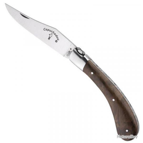 Couteau "Le Capuchadou" Noyer, Longueur manche 10 cm [Gilles - Fontenille Pataud]
