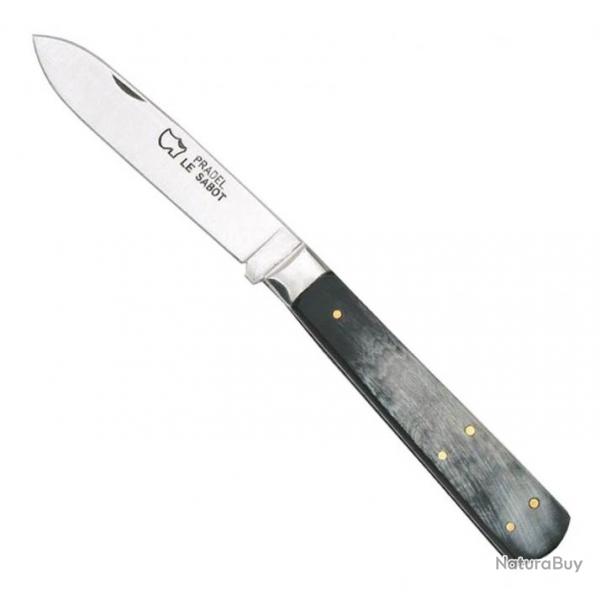 Couteau "Le Pradel" corne, Longueur manche 8,5 cm [Au Sabot]